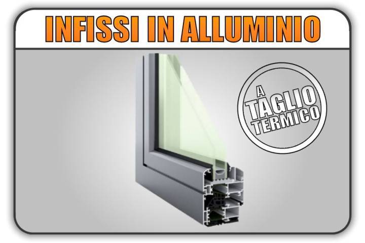 serramenti infissi alluminio taglio termico torino finestre